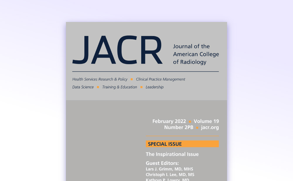 Journal of the American College of Radiology Volume 19, Issue 2 cover